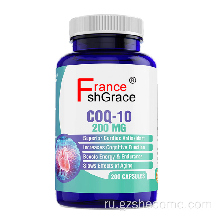 Поглощение COQ10 Brain Dablement Max прочность CoQ10 Softgel